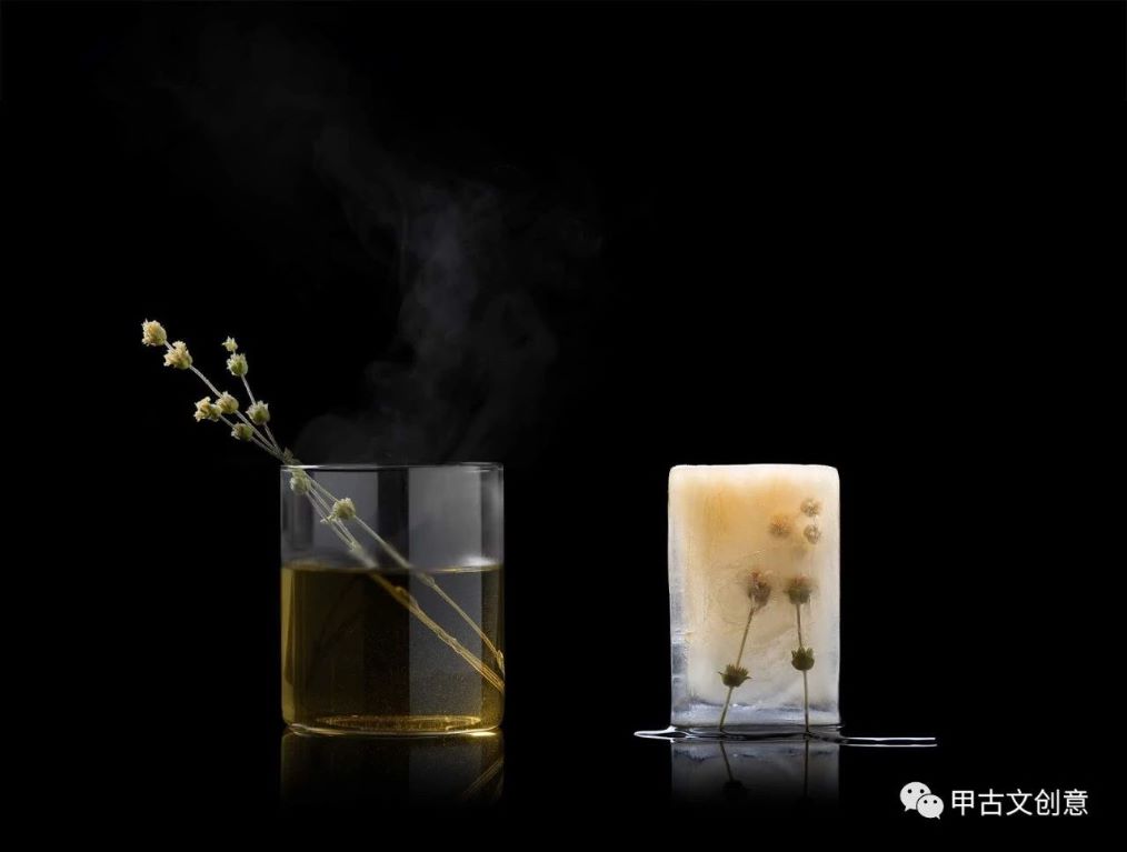 精致的罐子飘逸着草药的香气