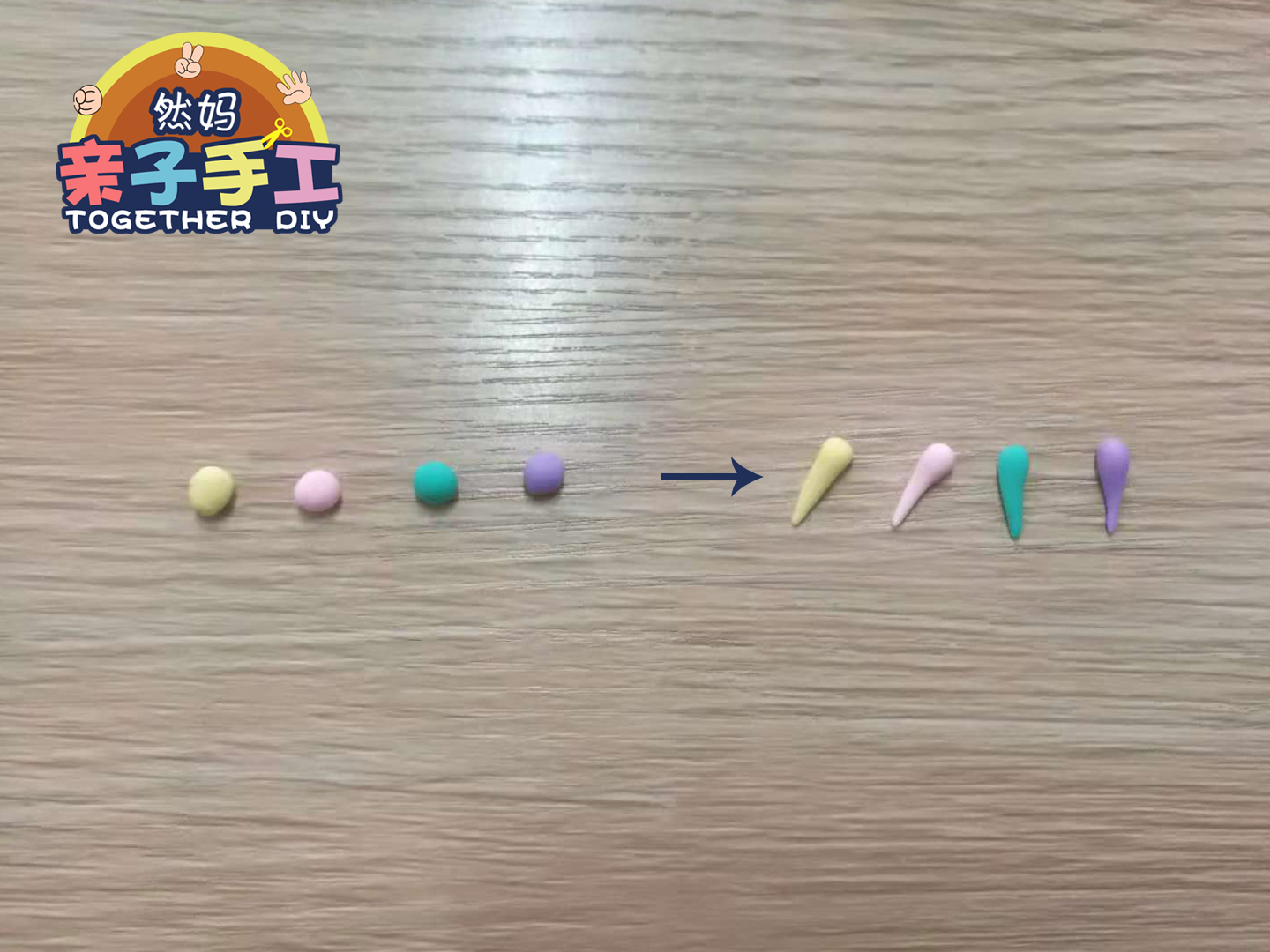 阳光彩虹小白马创作过程,黏土彩虹独角兽