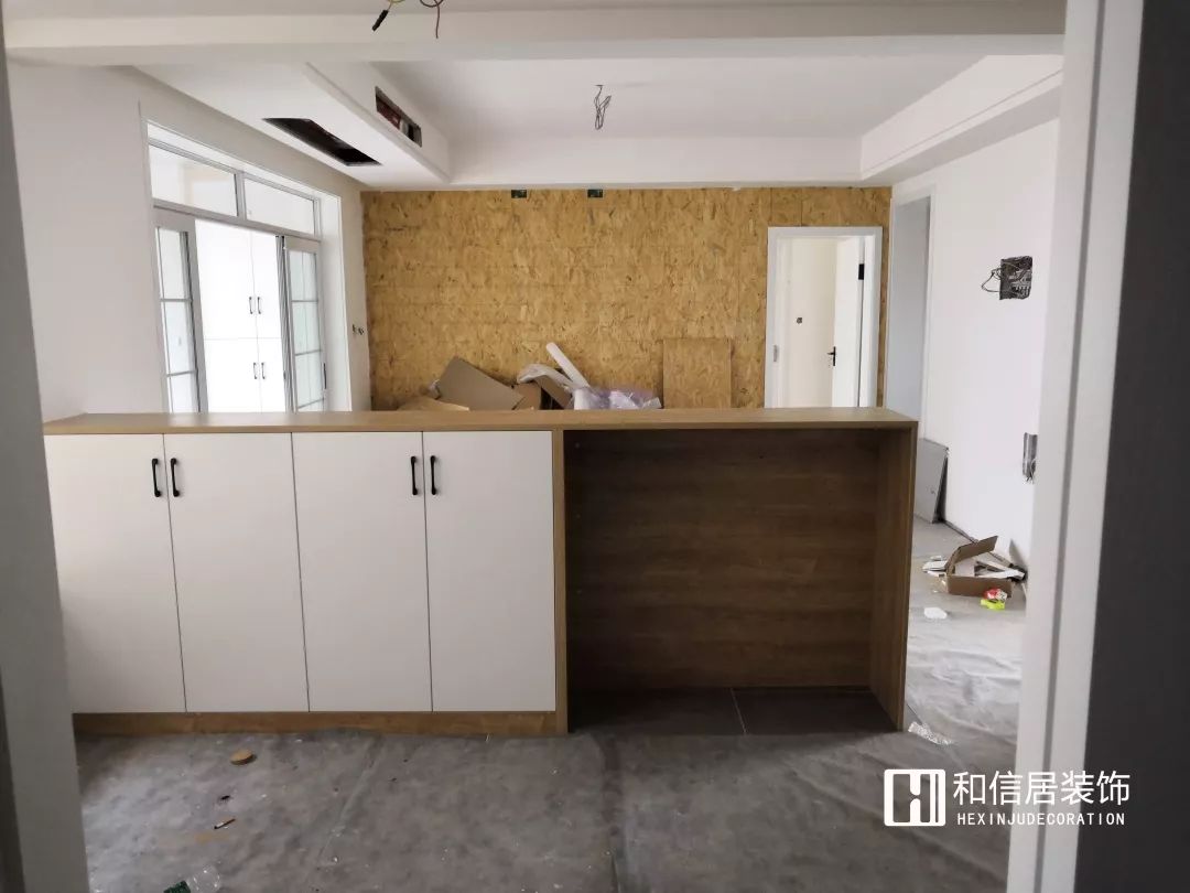 和信居工地｜西郡英华，109㎡完工实拍（杨欢设计师作品）