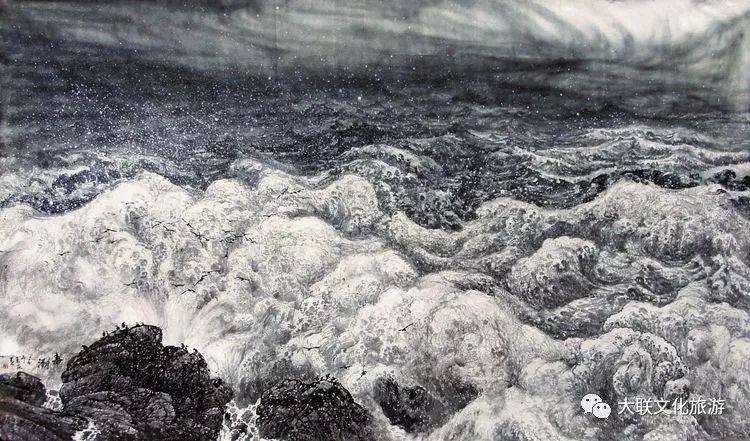 北派山水名家邀请展,荆山楚水山水作品欣赏