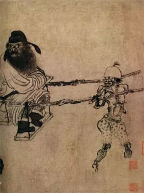 中国三大鬼画,画家笔下的鬼是什么样子