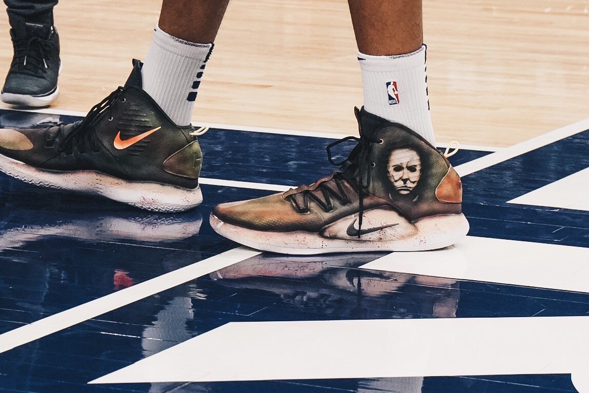 NBA今日球鞋精选：库里唐斯上脚万圣节特别款罗斯50分战靴诞生