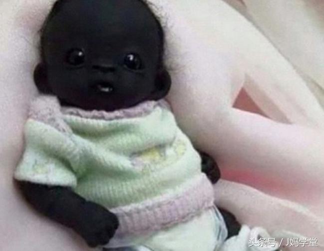 世界上最黑小孩是真的吗,世界最黑的小黑孩
