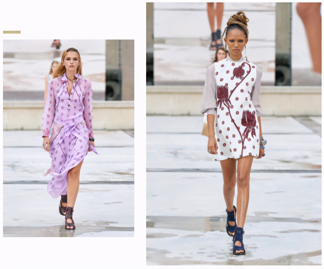 2022春夏巴黎时装周街拍欣赏,2021夏夏高定时装周