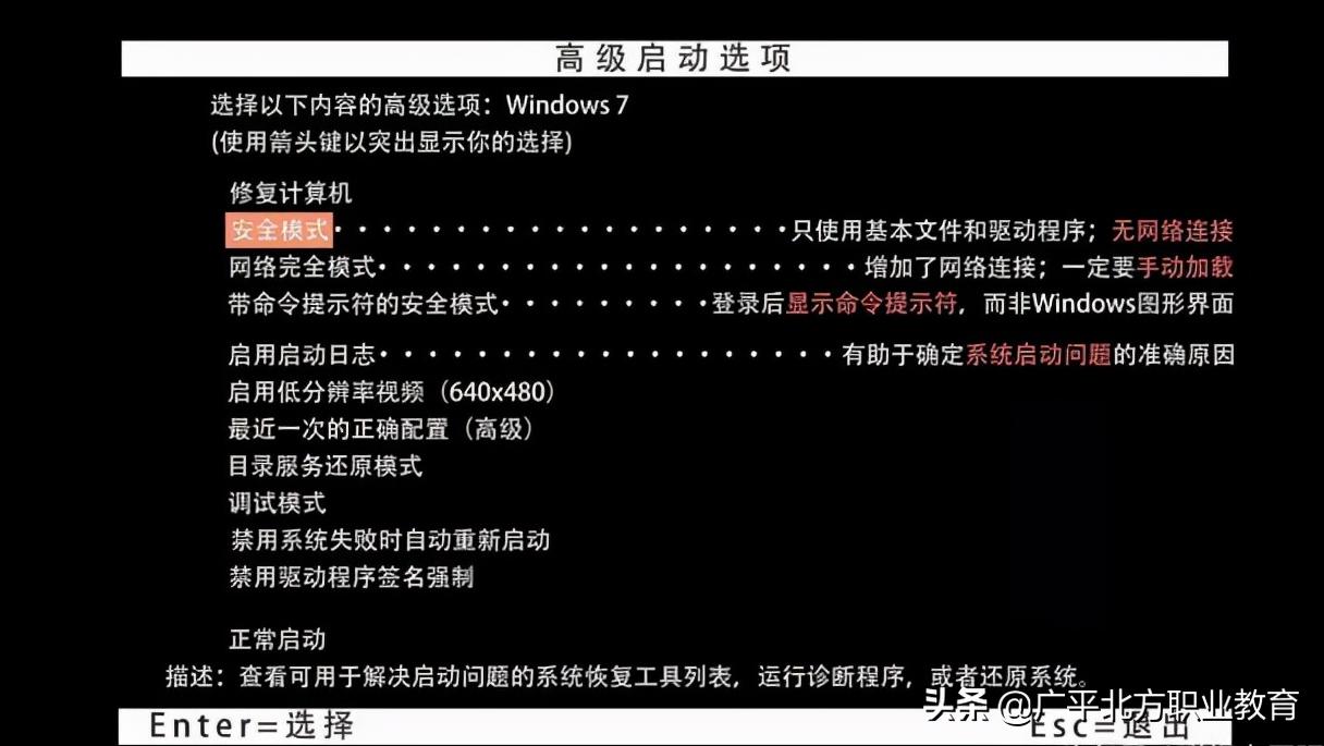 关于安全模式的作用及进入方法,安全模式都有哪些功能呢