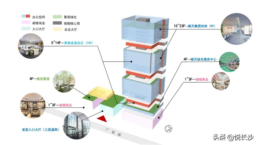 地标办公大楼效果图,新地标效果图