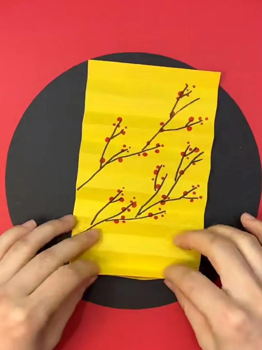 做一张happynewyear新年贺卡,新年创意贺卡手工送老师