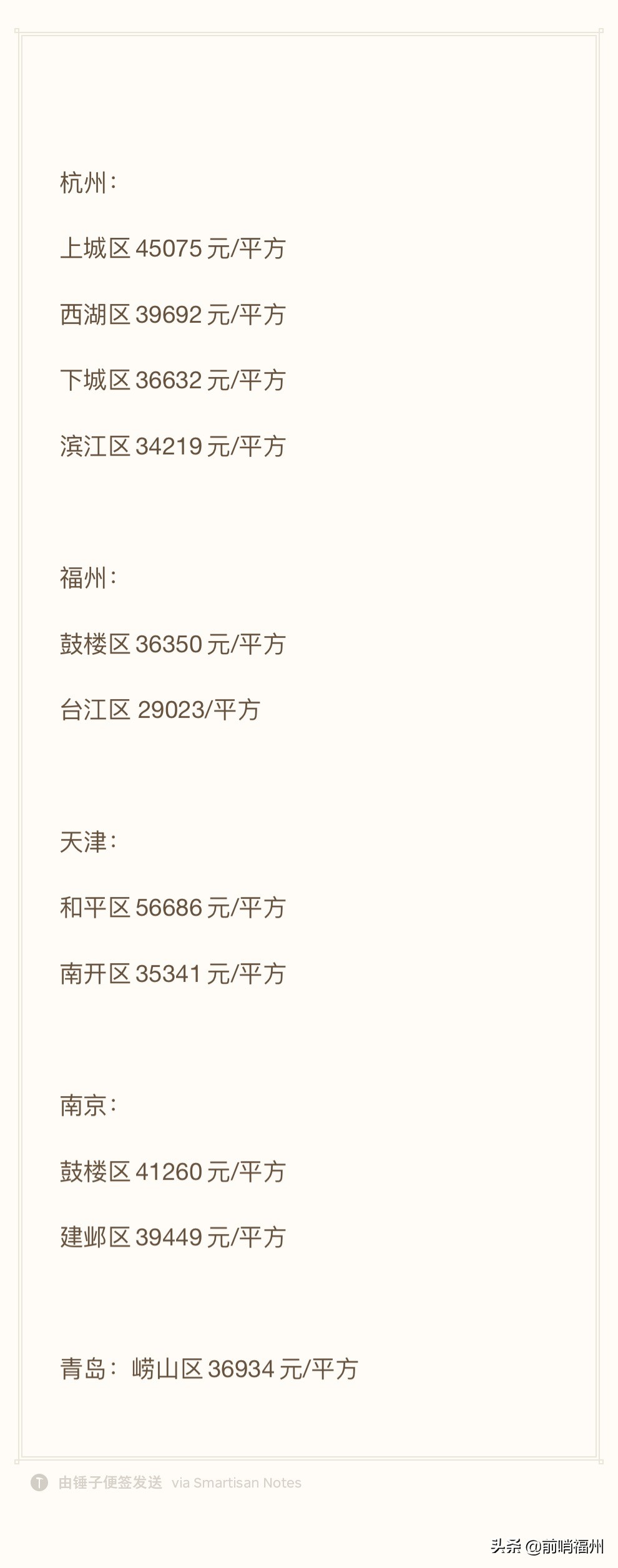 新政策后福州房价走势,福州的房价未来几年是降还是涨