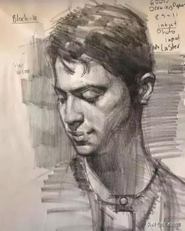 大师的素描线条,大师的素描几何体