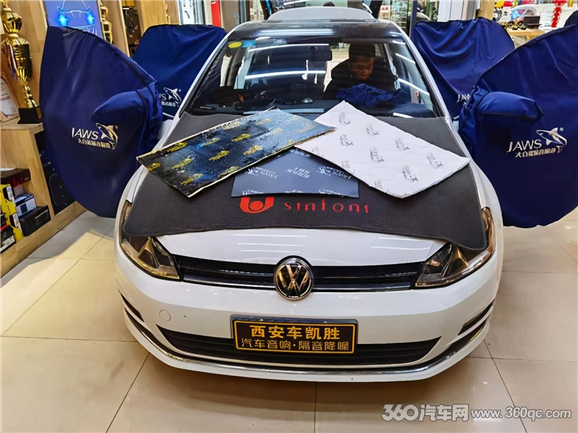 17年高尔夫1.6改装隔音,高尔夫隔音和胎噪怎么样