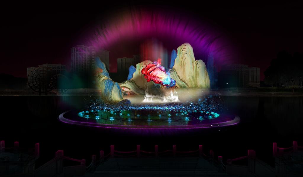 祝峨眉莲花湖水秀项目《万物生》荣获2021年度优秀数字文旅项目奖