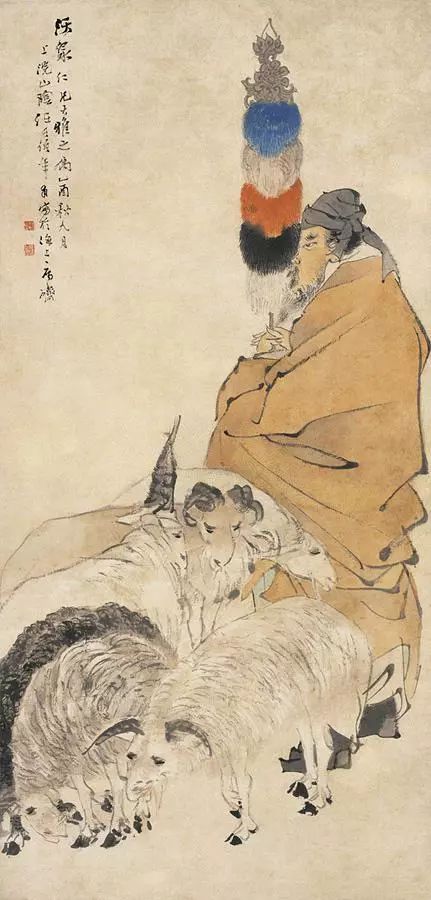 任伯年的经典高清花鸟画作品 (任伯年人物画高清图)