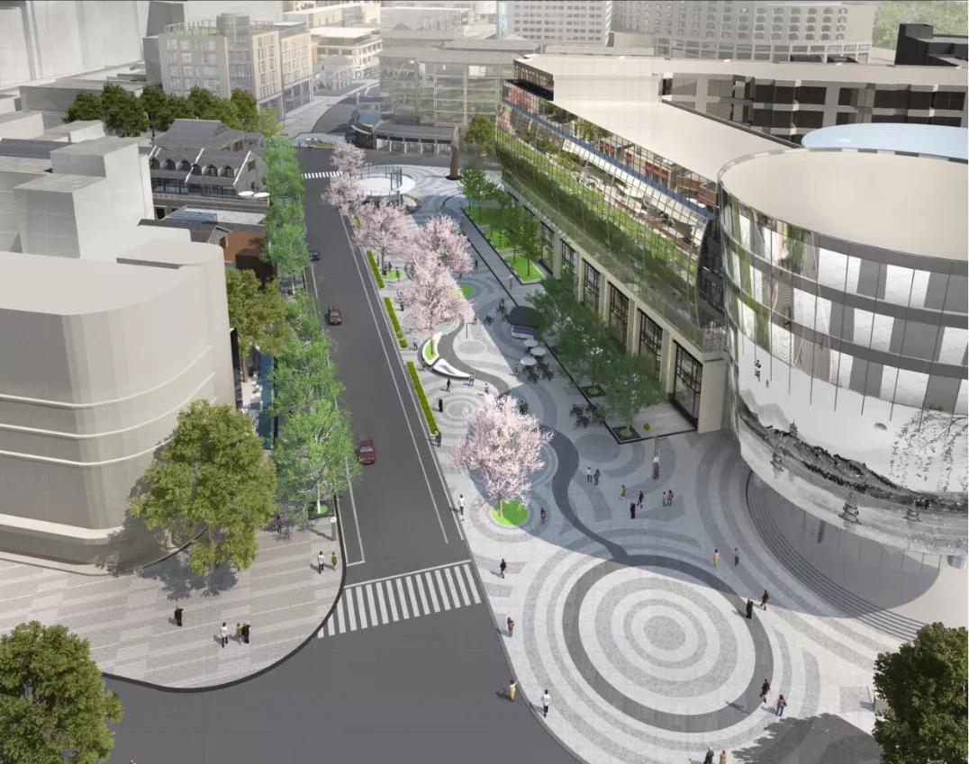 湖滨步行街二期改造提升方案设计/BIDG波士顿国际设计