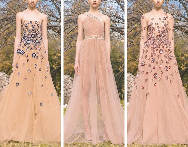 georgeshobeika鹅黄,georgeshobeika2019秋冬高定裙装