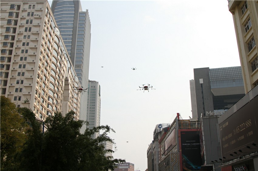 一架无人机,无人机开展战疫