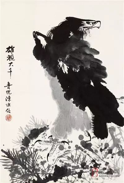 陈继儒山水画作品欣赏,陈良宗山水画作品欣赏