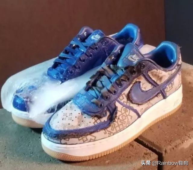 nikexclot蓝色,潮鞋推荐耐克af1