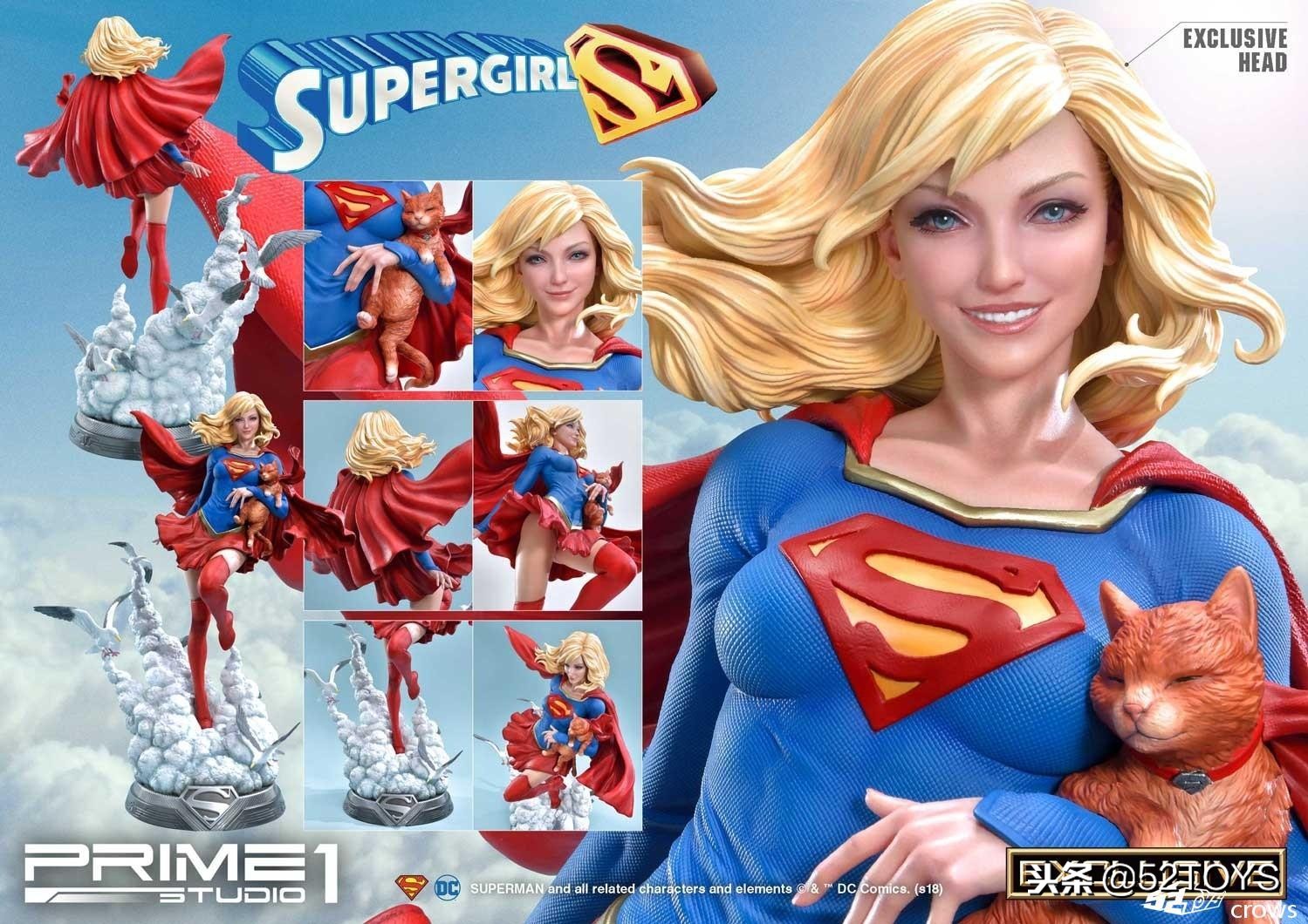 Prime1StudioDC博物馆收藏系列超级女孩Supergirl1/3雕像