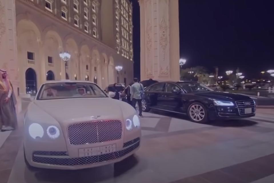 沙特王室悍马,沙特王室的婚车