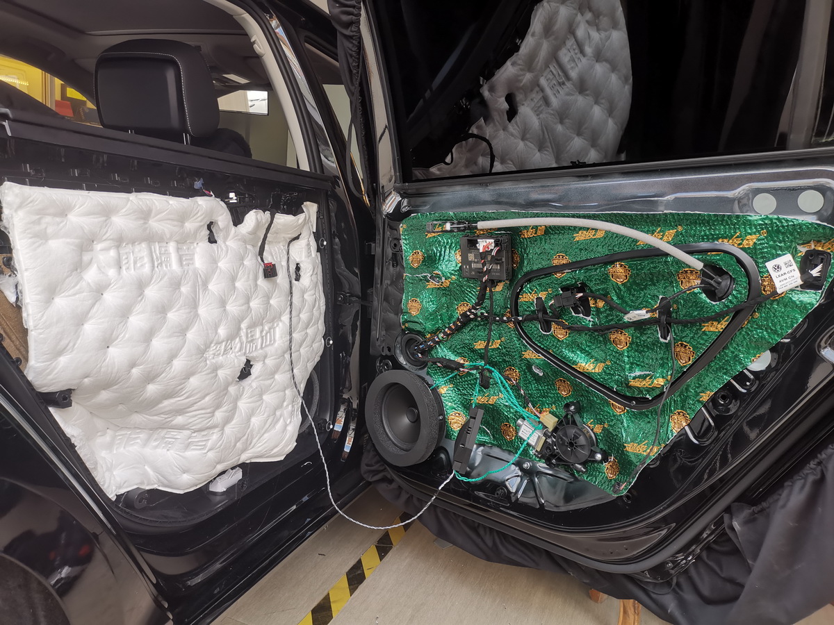 大众迈腾汽车音响隔音改装,大众迈腾加强了吗