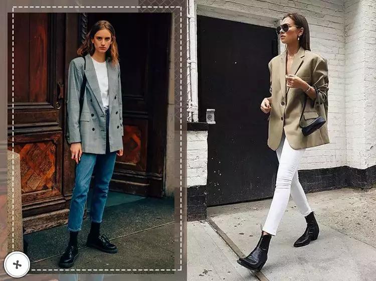 早春绝美穿搭中长款外套,开春必备外套推荐潮