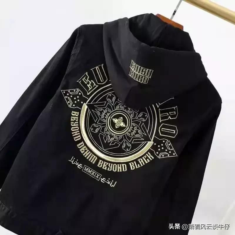 evisu刺绣夹克修复,evisu牛仔夹克手绘