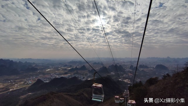 桂林尧山顶风景,桂林尧山最高观景台