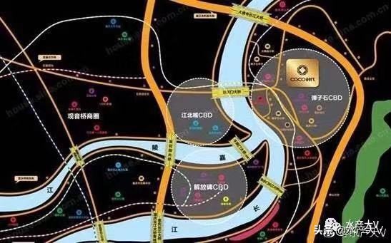 重庆弹子石板块房子,重庆弹子石商圈规划