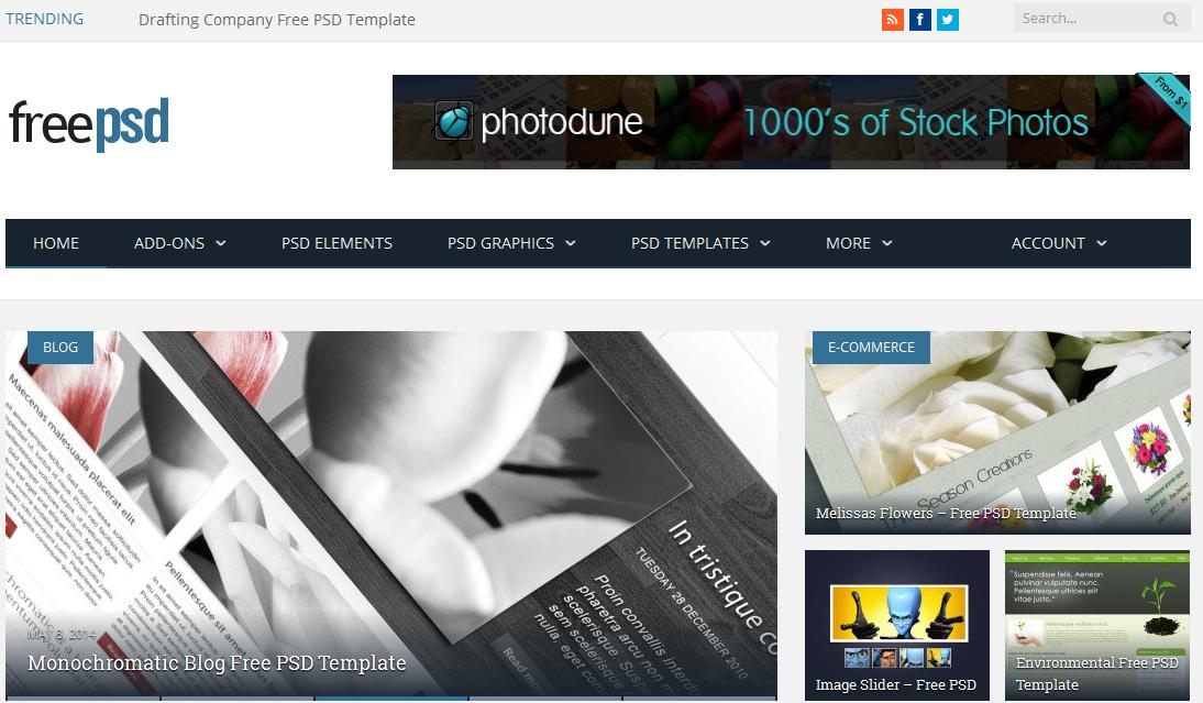 最好的ps素材库,ps设计师最好用的素材网站