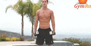 4分钟哑铃tabata训练全身燃脂,使用哑铃6个动作使你练遍全身