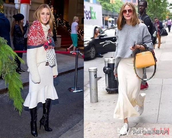 毛衣包臀裙怎么搭配好看,秋冬包臀裙加毛衣穿搭