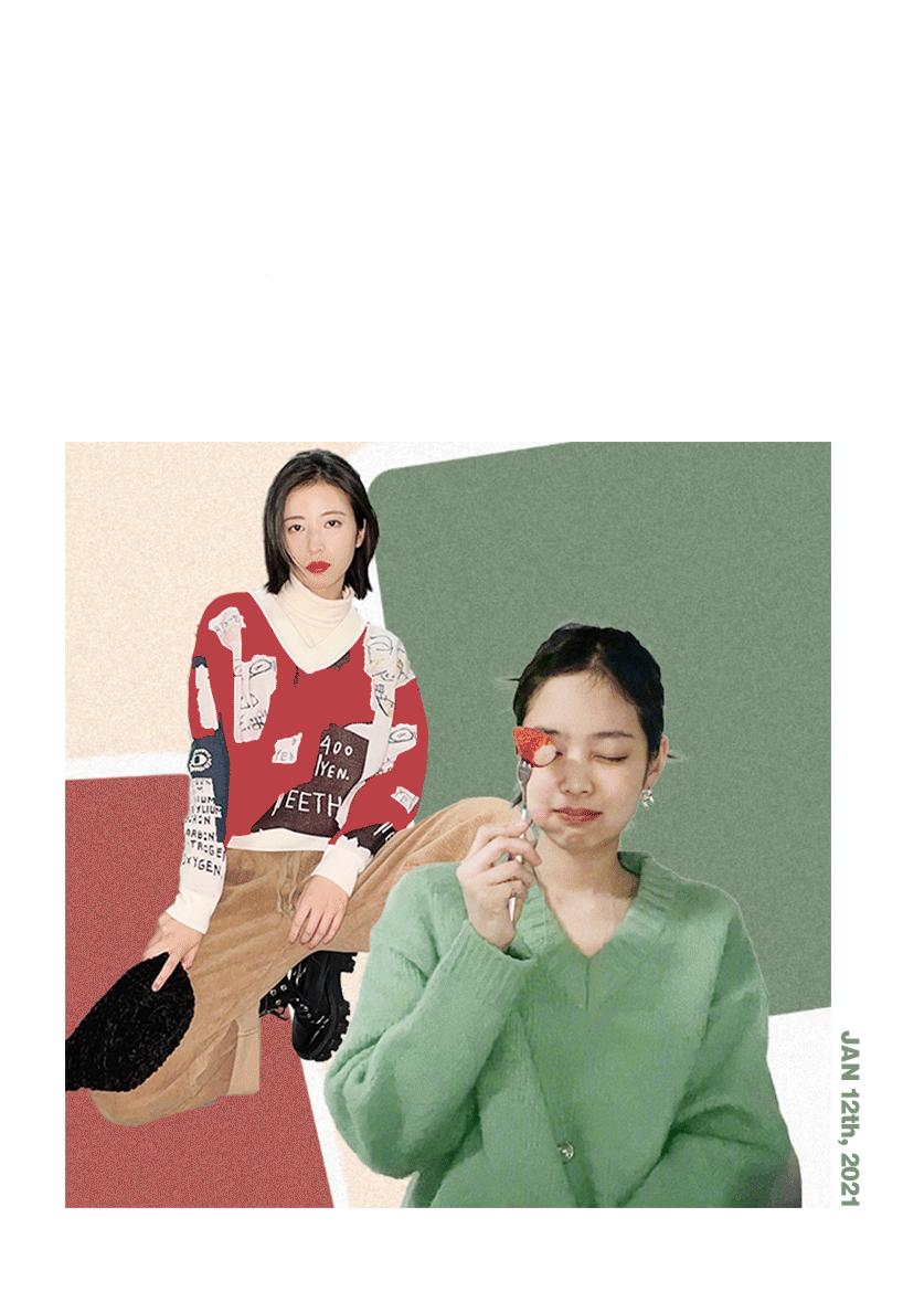 jennie同款提花高领毛衣,jennie同款开衫毛衣