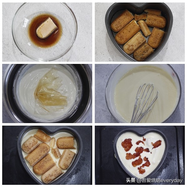 520的表白神器，为他自制爱心樱桃提拉米苏！