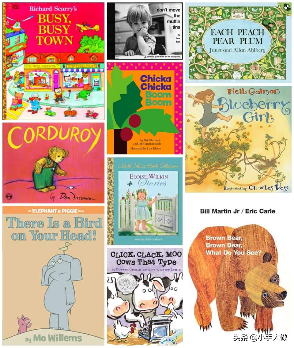 必读的100本经典绘本图片大全,每天必读的100本英语绘本