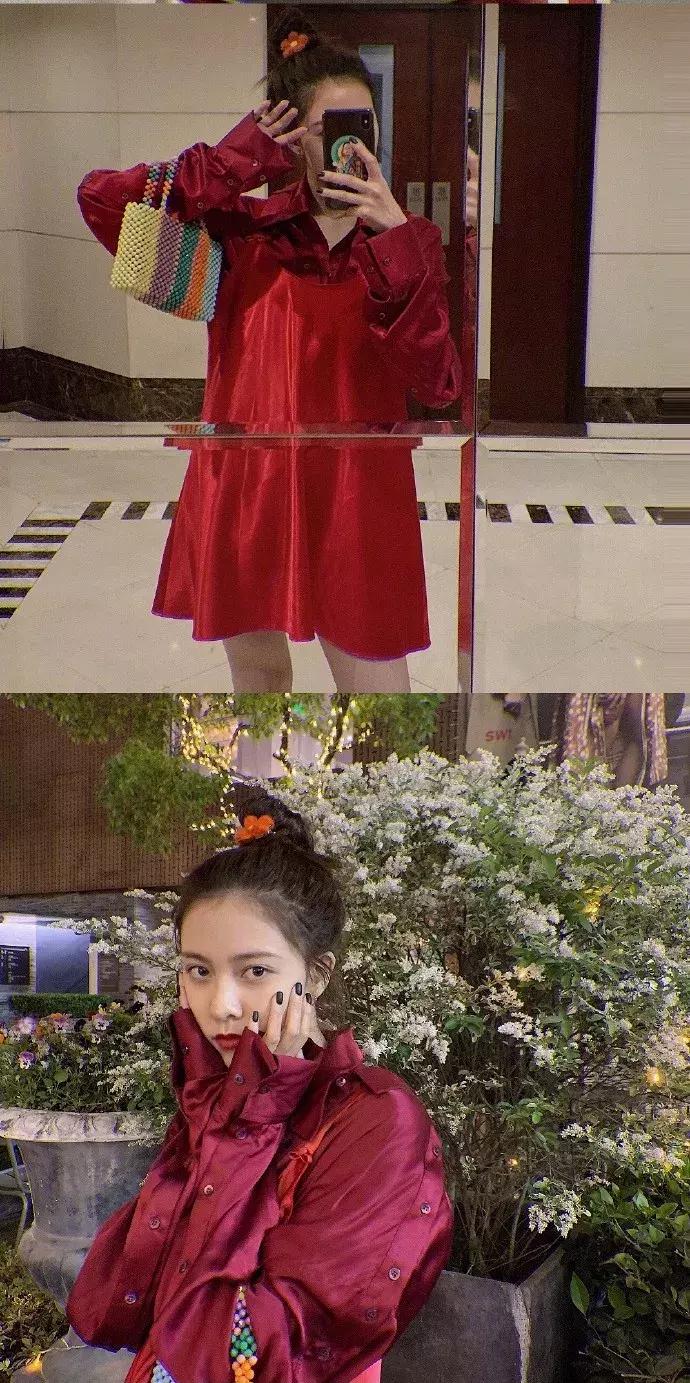 宋妍霏潮流主理人穿搭,王鹤棣桃花坞花衬衫走秀宋妍霏