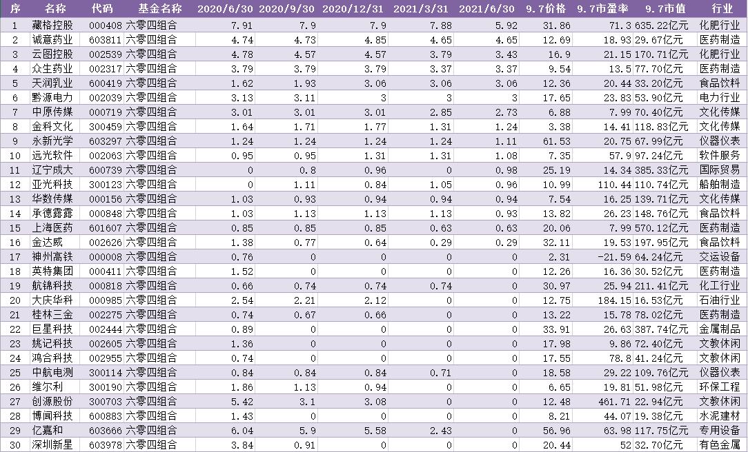 全国社保基金组合最新排名,全国社保基金最新持股排名