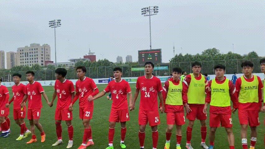 全运预赛|温家龙勺子点球湖北U20男足1-1北京