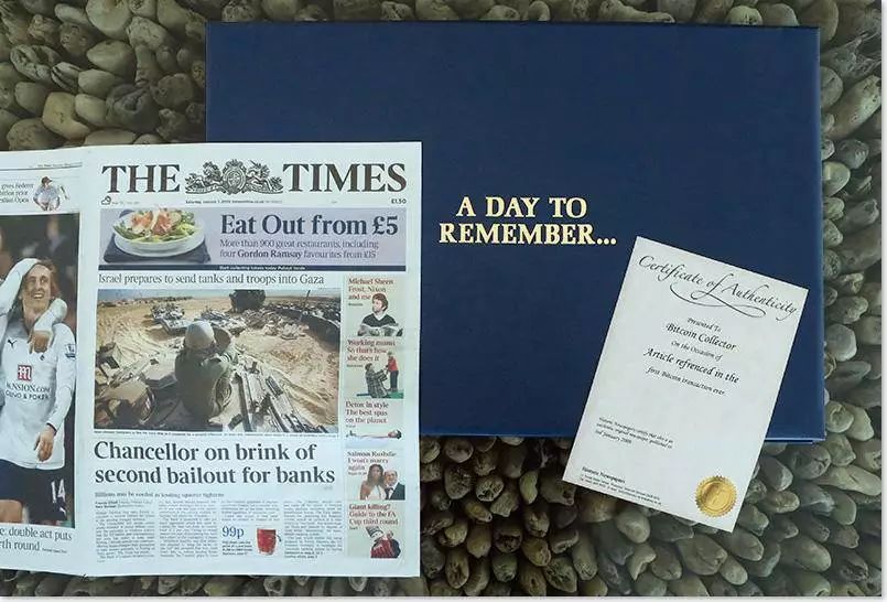 10年前，故事就开始了！中本聪创世计划与价值百万的泰晤士报