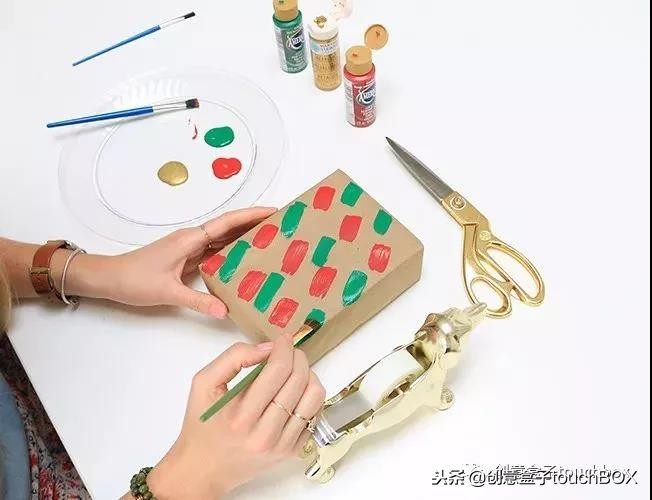 包装礼物的方法大礼盒,各种节日礼物盒卡纸