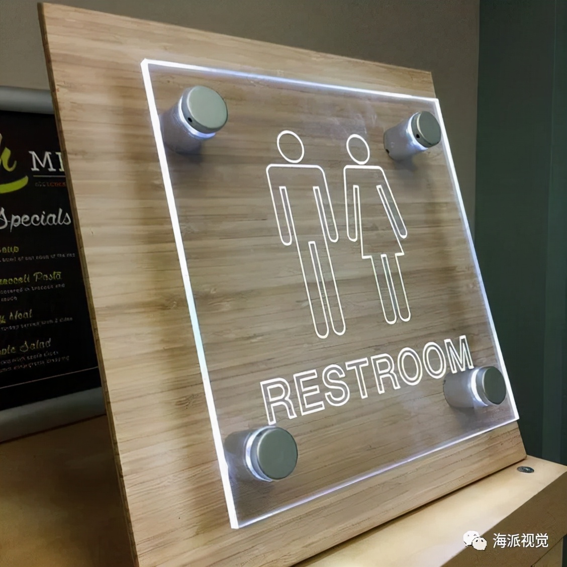 标识牌美观和实用,标识牌实景效果