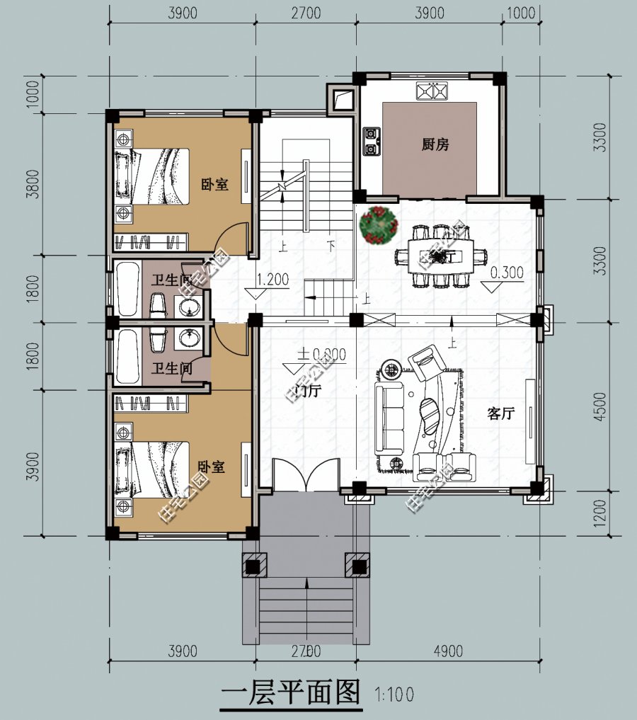 这栋农村别墅到底盖得有多好？光基础就花30吨水泥，惊艳十里八乡