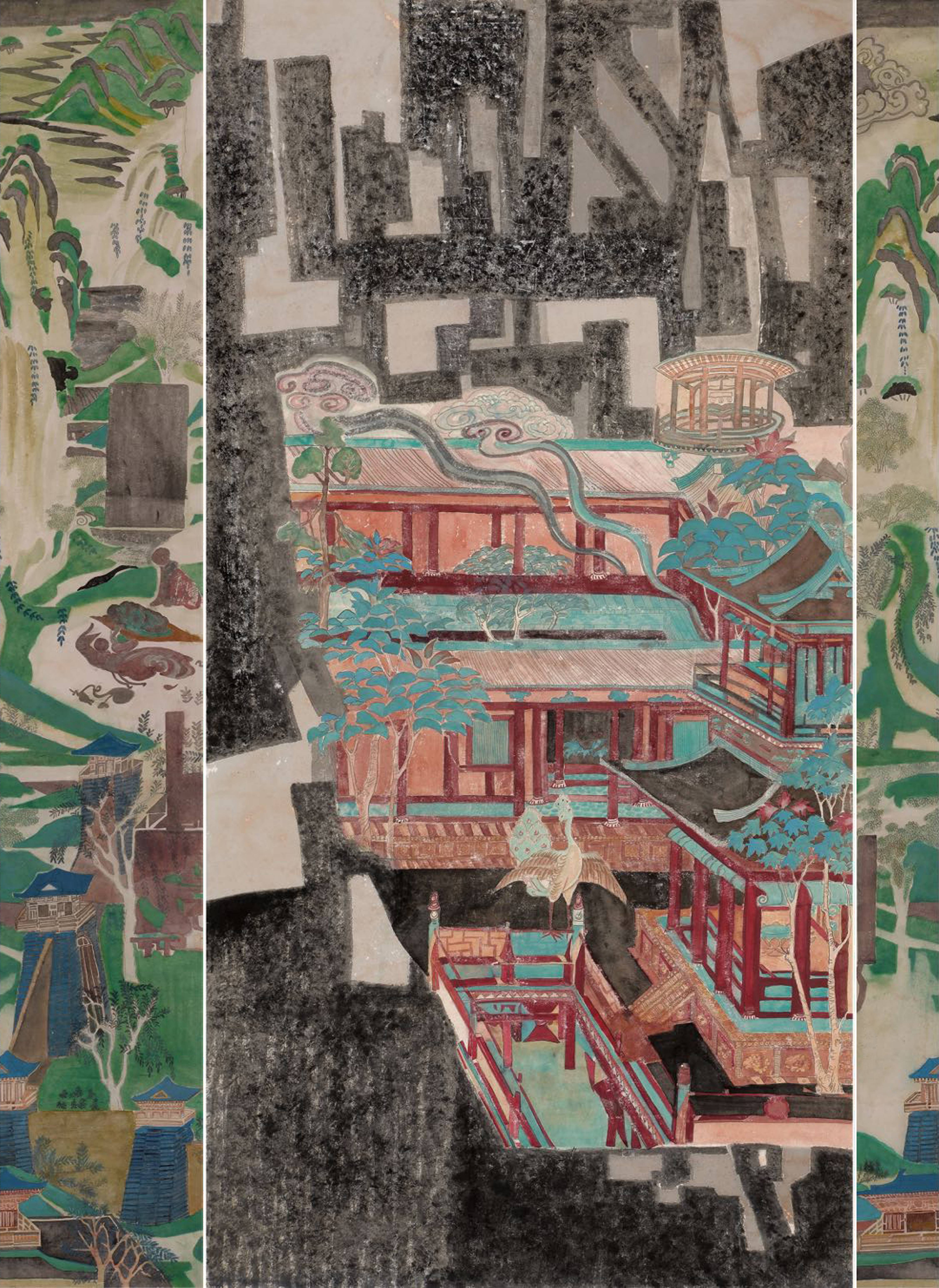 「艺术中国」——易林姣国画山水作品赏析