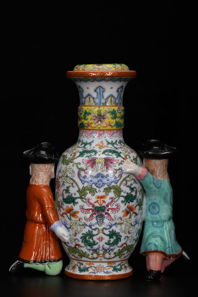 清代官窑珐琅彩将军罐,清代官窑珐琅彩鉴定方法