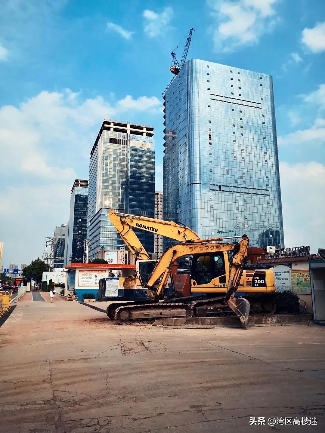 广州在建世茂汇金中心,广州国际金融城汇金中心封顶