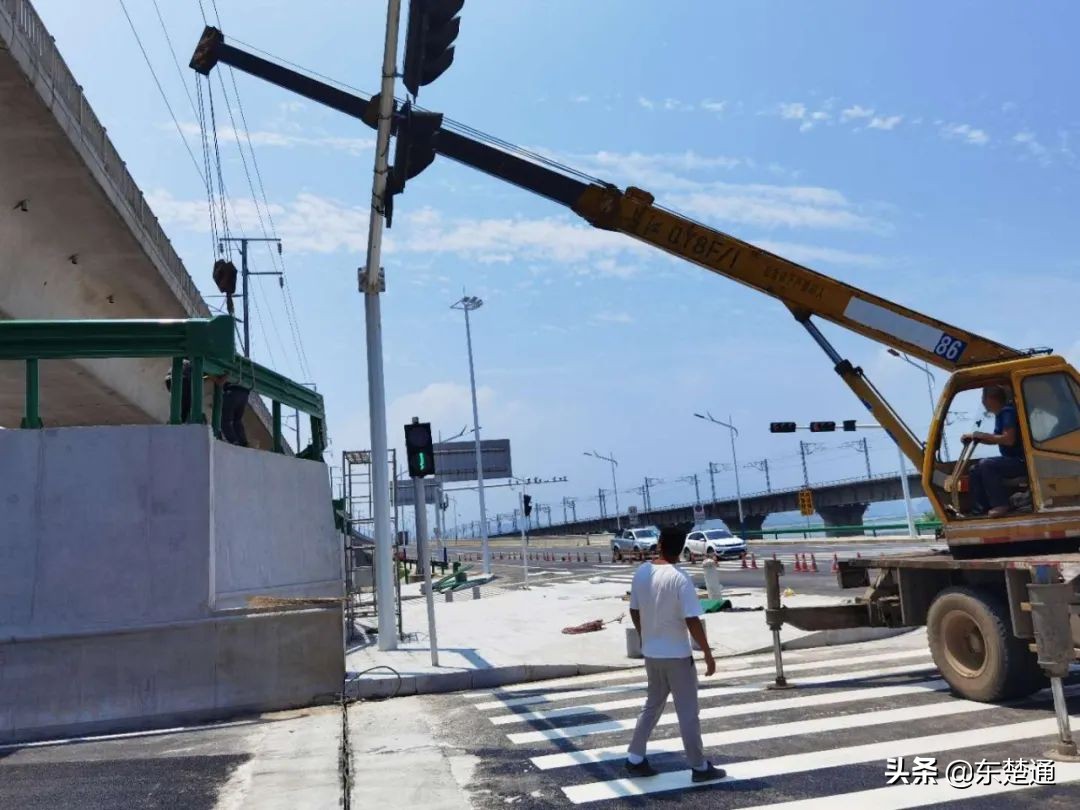 黄石园博大道西延项目进展,黄石园博大道西延滨湖大桥