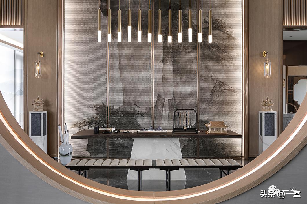 餐厅书房一体设计,书房客房一体设计