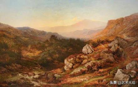 美国史蒂夫索杰风景油画欣赏,美国油画家威廉理查兹风景画欣赏