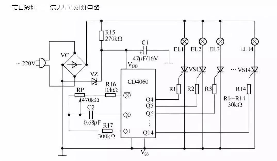 声控及三个开关控制一盏灯怎么连接线路？30种常见照明控制原理图