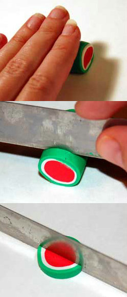 珍珠耳环diy手工制作教程,自制西瓜耳环