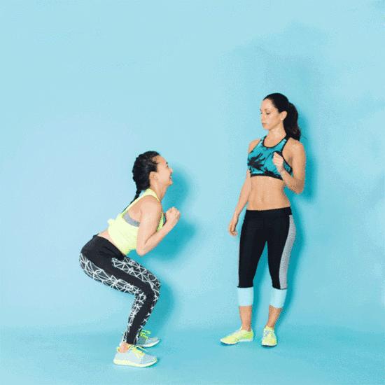 大长腿健身训练方法,健身动作教学女生瘦上半身